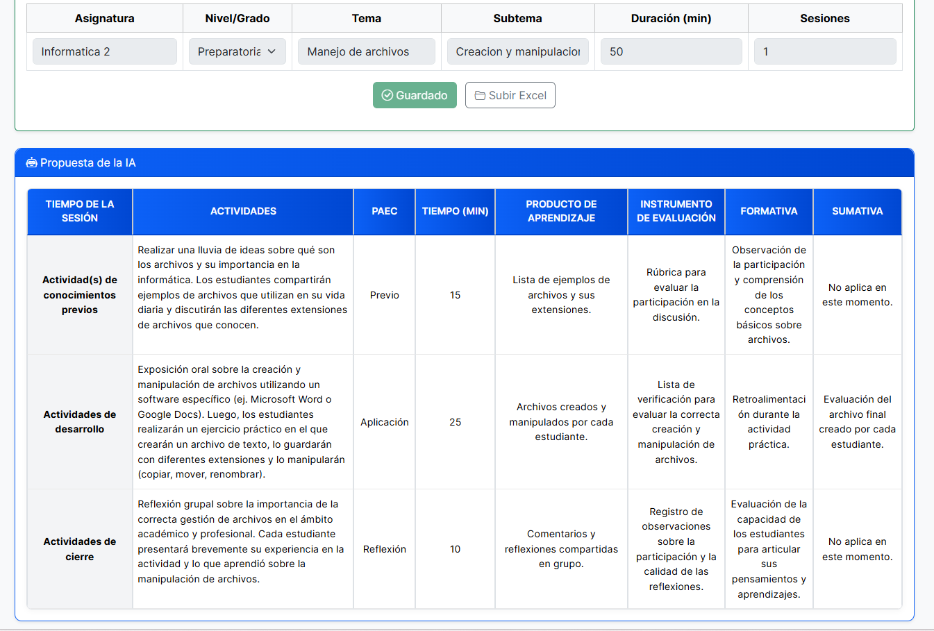 Ilustración de cómo funciona Educativo IA